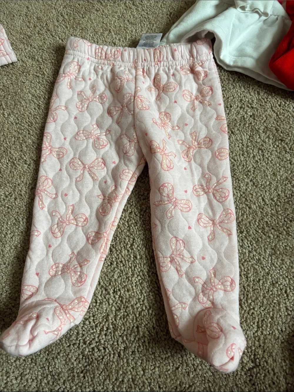 6-9 Baby Girl Outfit Bundle - 8 Pieces